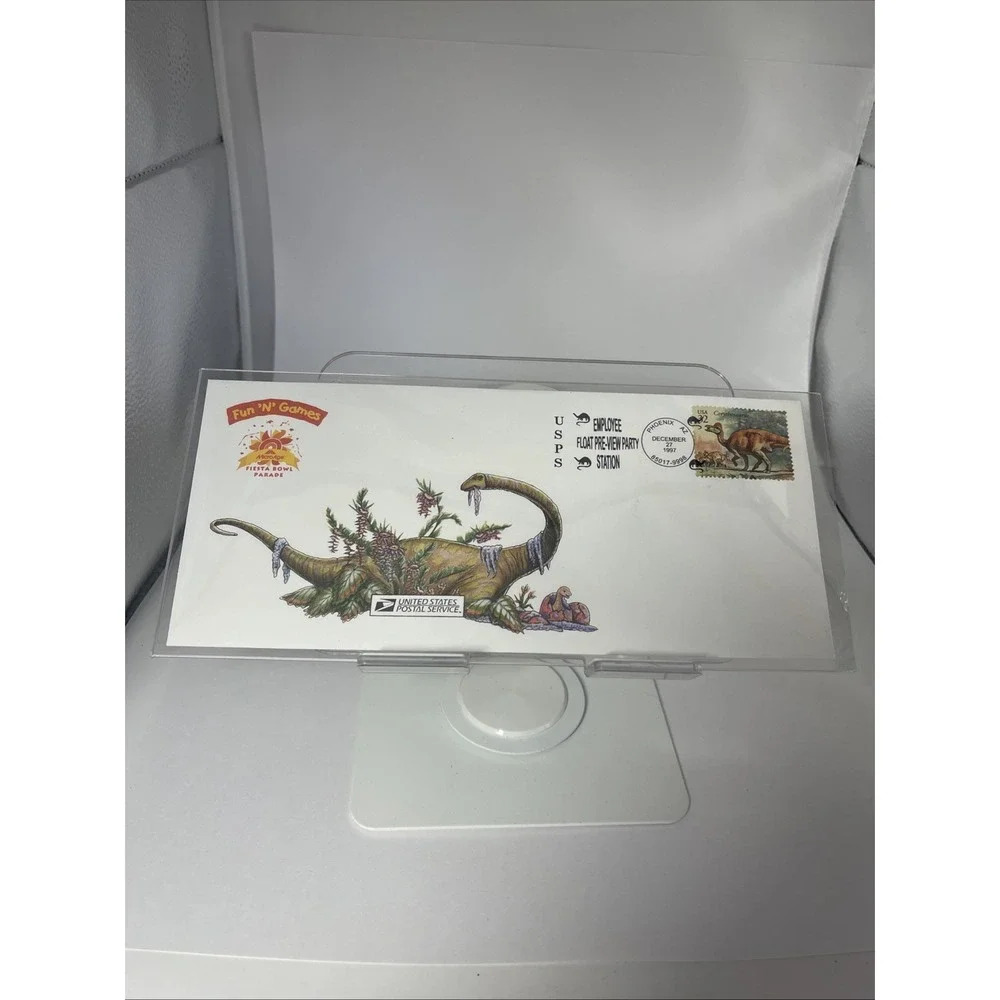 USPS Fiesta Bowl Parade Employee Float Pre-View Party envelope 1997